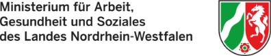 Logo vom Ministerium für Arbeit, Gesundheit und Soziales des Landes Nordrhein-Westfalen